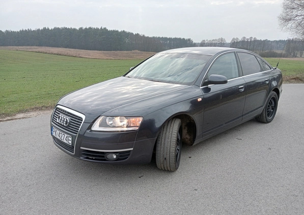 Audi A6 cena 20900 przebieg: 268417, rok produkcji 2007 z Gniezno małe 67